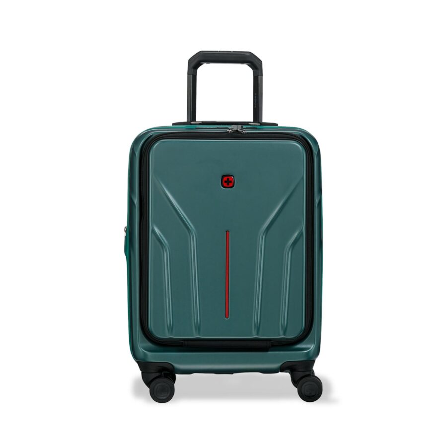 amplic carry on color verde wenger en kah lifestyle guatemala