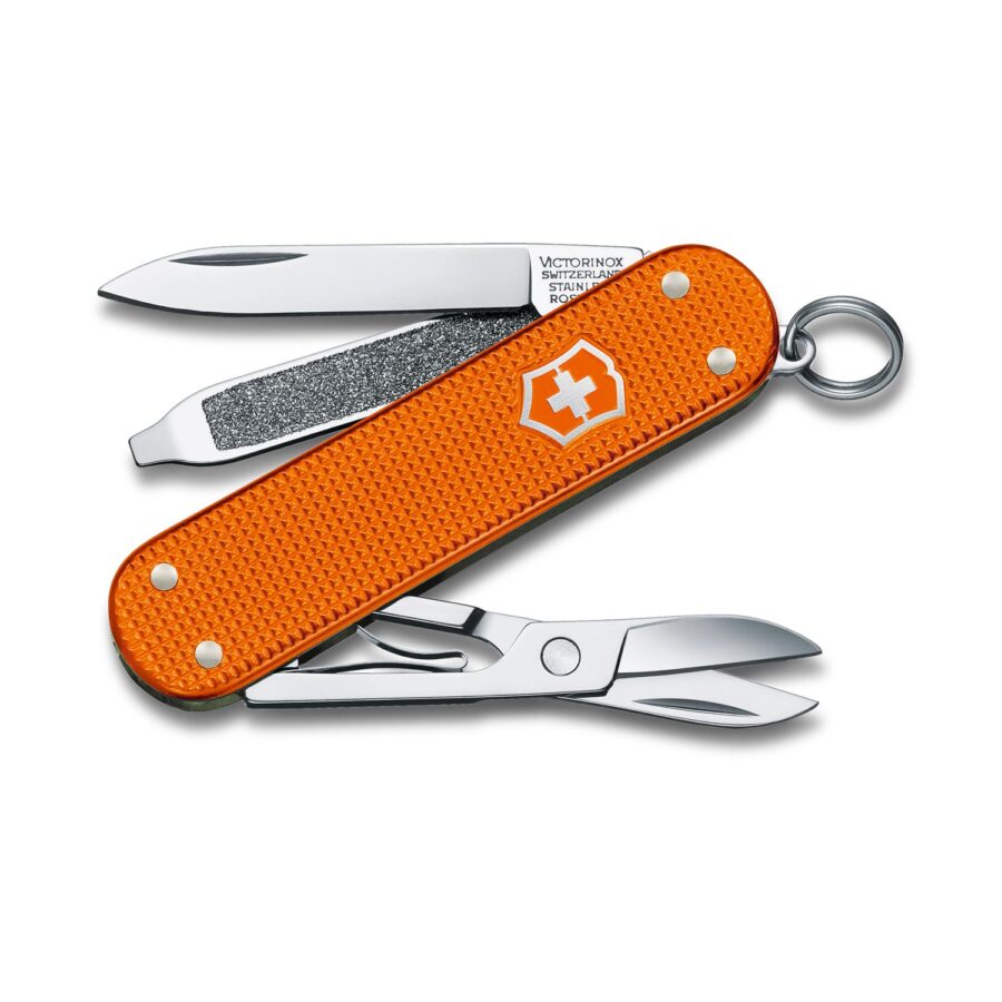 NAVAJA CLASSIC SD ALOX ESTRIADO NARANJA LE 2021