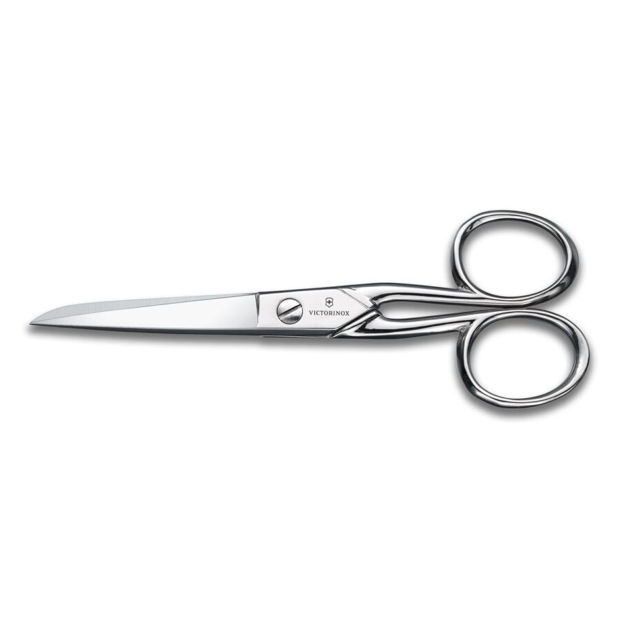 Tijeras domésticas Victorinox France de 13 cm forjadas y niqueladas