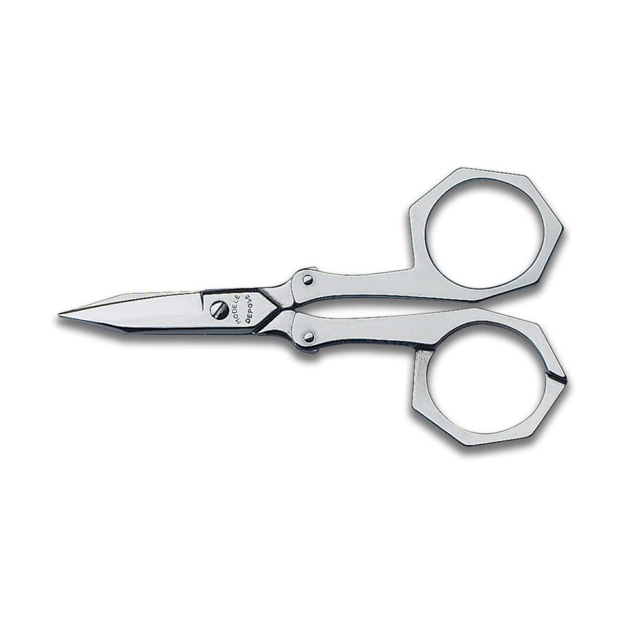 Tijeras de bolsillo Victorinox de 10 cm en acero inoxidable negro