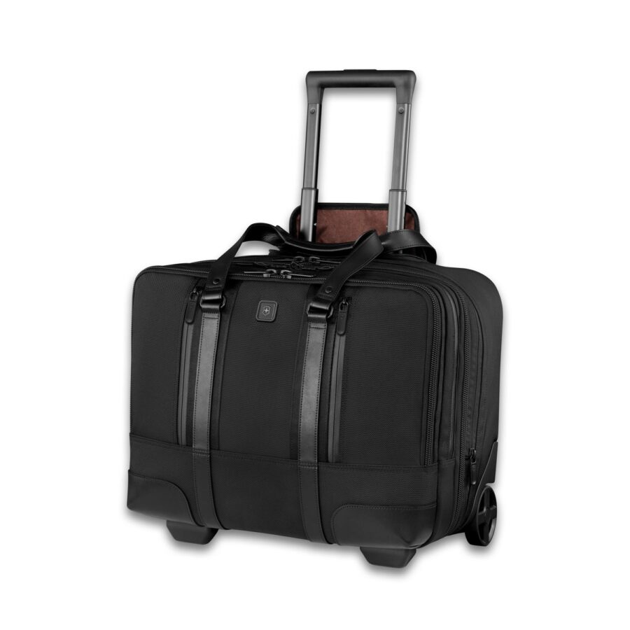 maletin ejecutivo con rodos victorinox para viajes o visitador medico