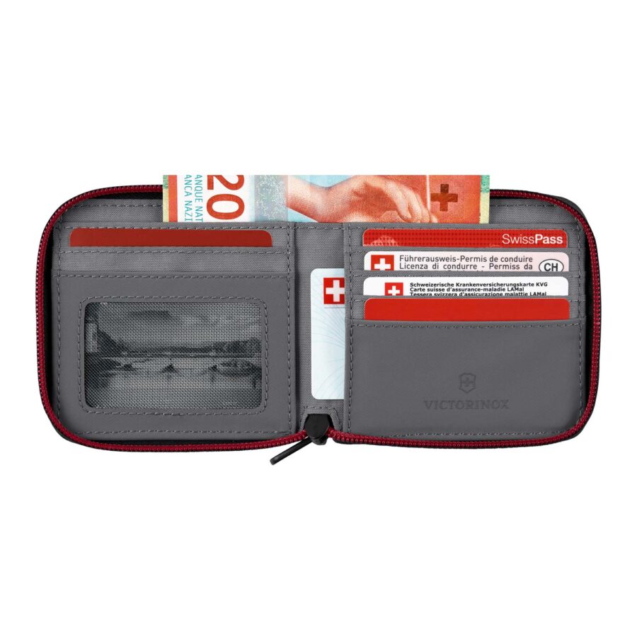 BILLETERAS CIERRE CON ZIPPER VICTORINOX – SKU 653368