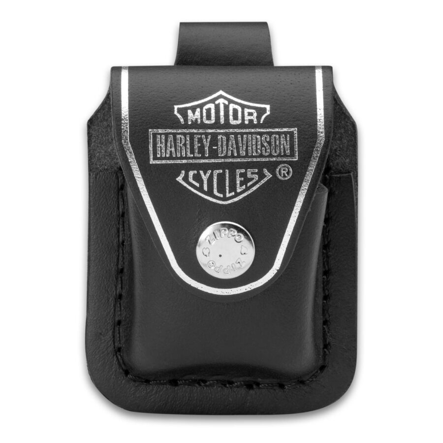 ESTUCHE ZIPPO HARLEY-DAVIDSON NEGRO CON CAJA DE REGALO – SKU ZP-HDP6