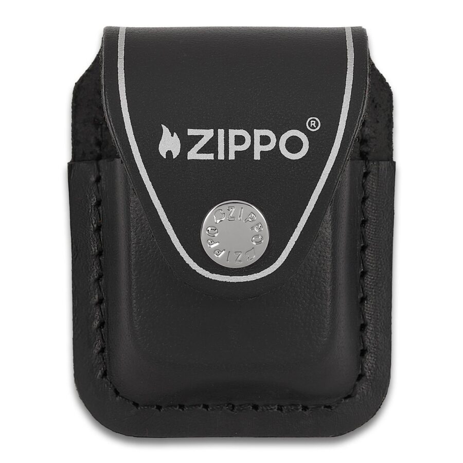 ESTUCHE ZIPPO NEGRO CON CLIP Y CAJA DE REGALO – SKU ZP67012