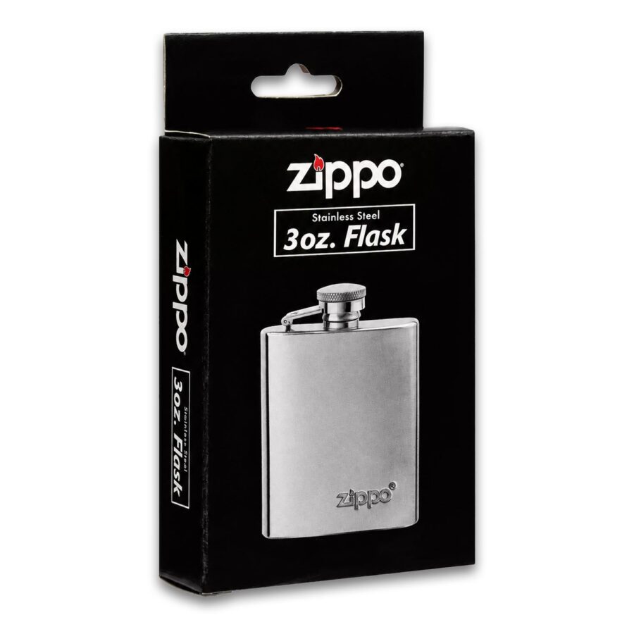LICORERA ZIPPO DE ACERO INOXIDABLE DE 3 OZ – SKU ZP122228