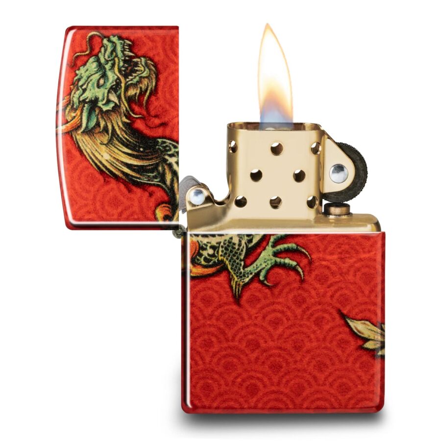 ENCENDEDOR ZIPPO DRAGON DESIGN – SKU ZP48513