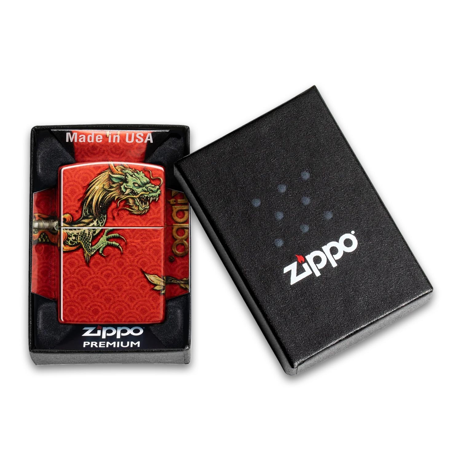 ENCENDEDOR ZIPPO DRAGON DESIGN – SKU ZP48513
