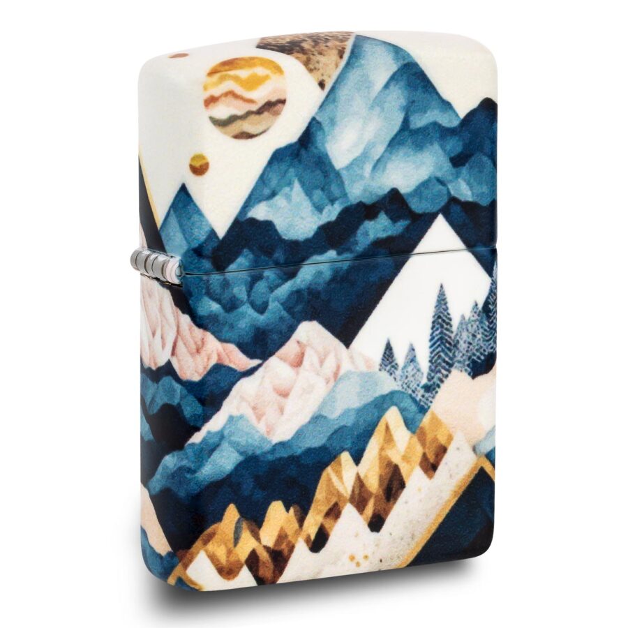 ENCENDEDOR ZIPPO GEOMETRIC MOUNTAINS DESIGN – SKU ZP46262