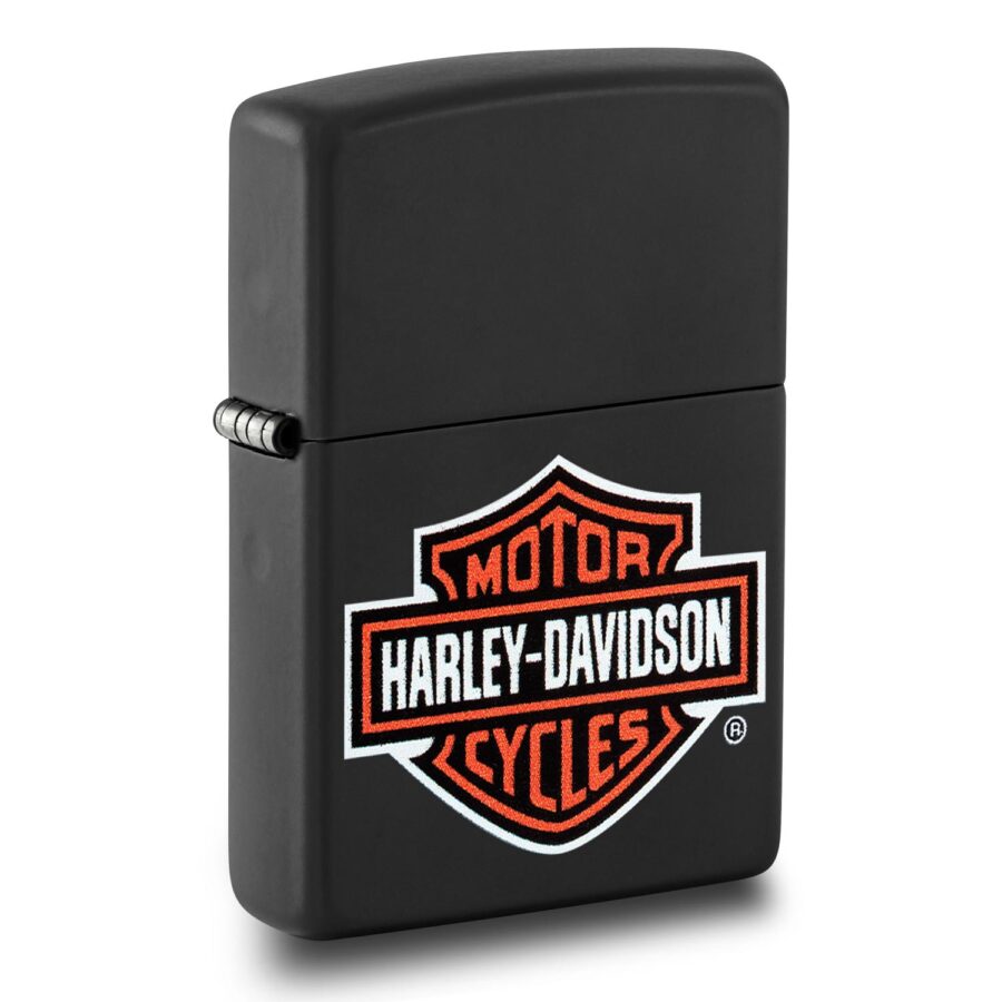 ENCENDEDOR ZIPPO HARLEY-DAVIDSON BLACK – SKU 218HD.H252