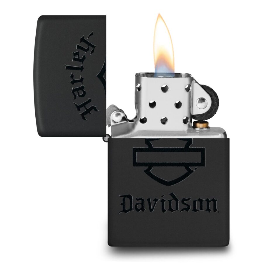 ENCENDEDOR ZIPPO HARLEY-DAVIDSON BLACK – SKU ZP46218