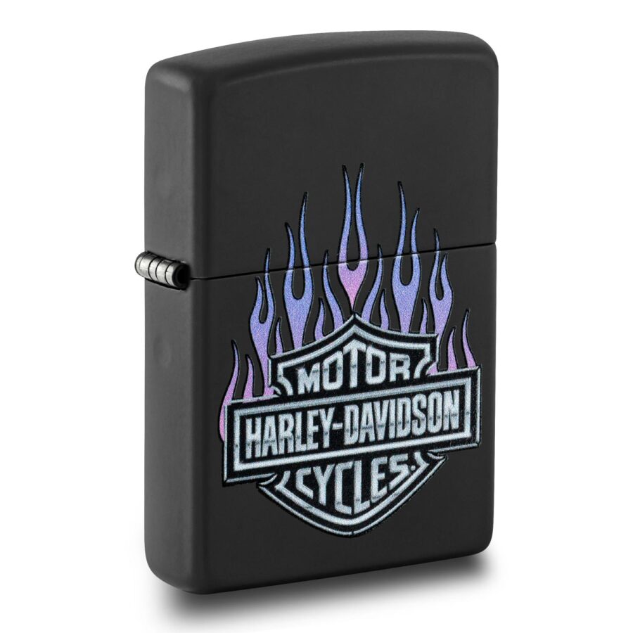 ENCENDEDOR ZIPPO HARLEY-DAVIDSON BLACK MATTE – SKU ZP46677