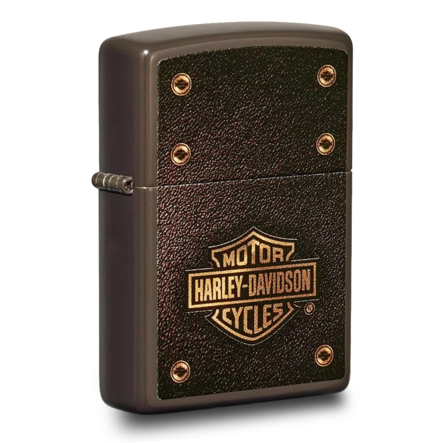 ENCENDEDOR ZIPPO HARLEY-DAVIDSON BROWN – SKU ZP49466