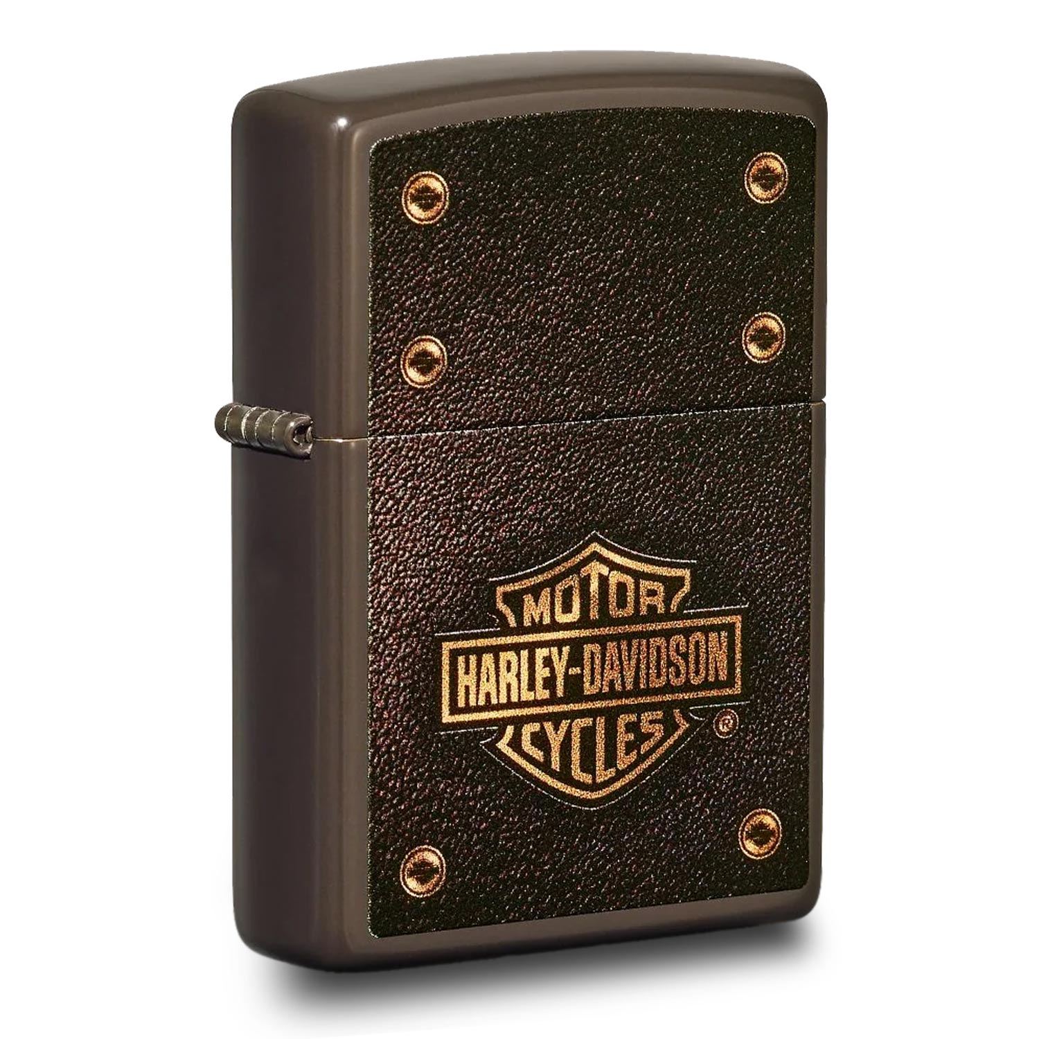ENCENDEDOR ZIPPO HARLEY-DAVIDSON BROWN – SKU ZP49466