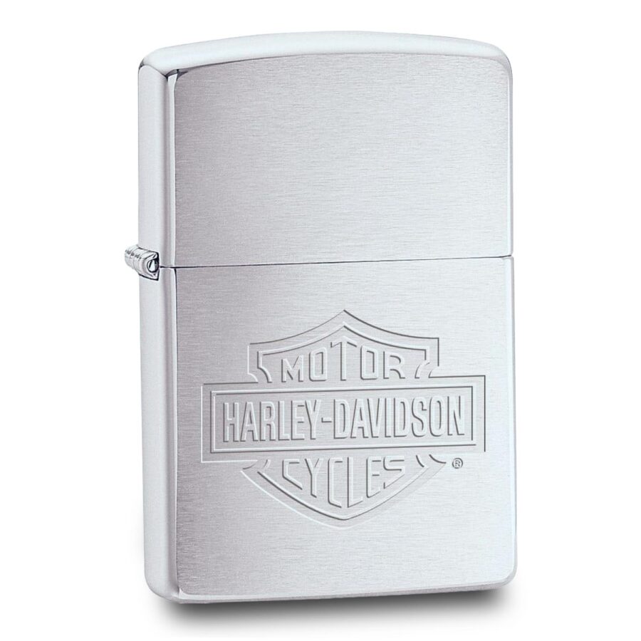 ENCENDEDOR ZIPPO HARLEY-DAVIDSON BRUSHED CHROME – SKU 200HD.H199