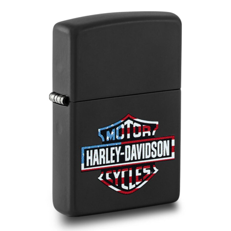 ENCENDEDOR ZIPPO HARLEY-DAVIDSON FLAG – SKU ZP47101