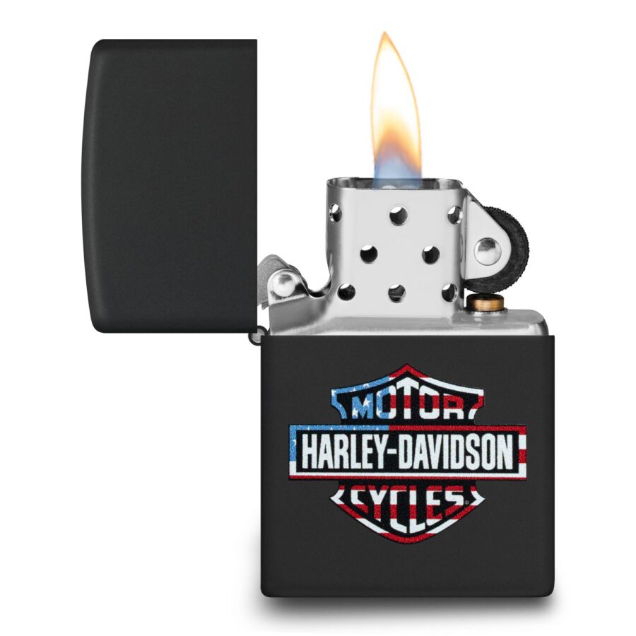 ENCENDEDOR ZIPPO HARLEY-DAVIDSON FLAG – SKU ZP47101