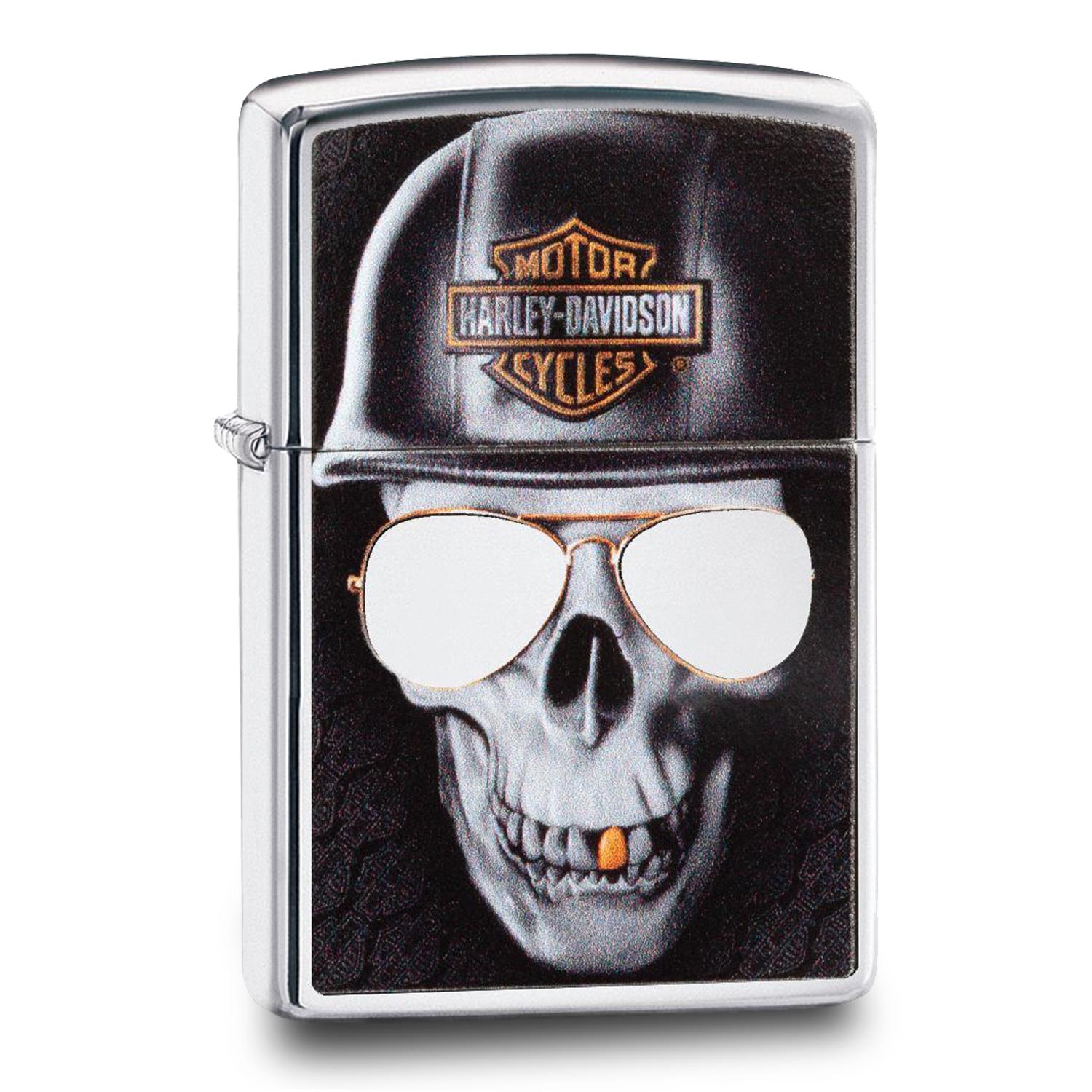 ENCENDEDOR ZIPPO HARLEY-DAVIDSON HIGH POLISH CHROME – SKU ZP29739