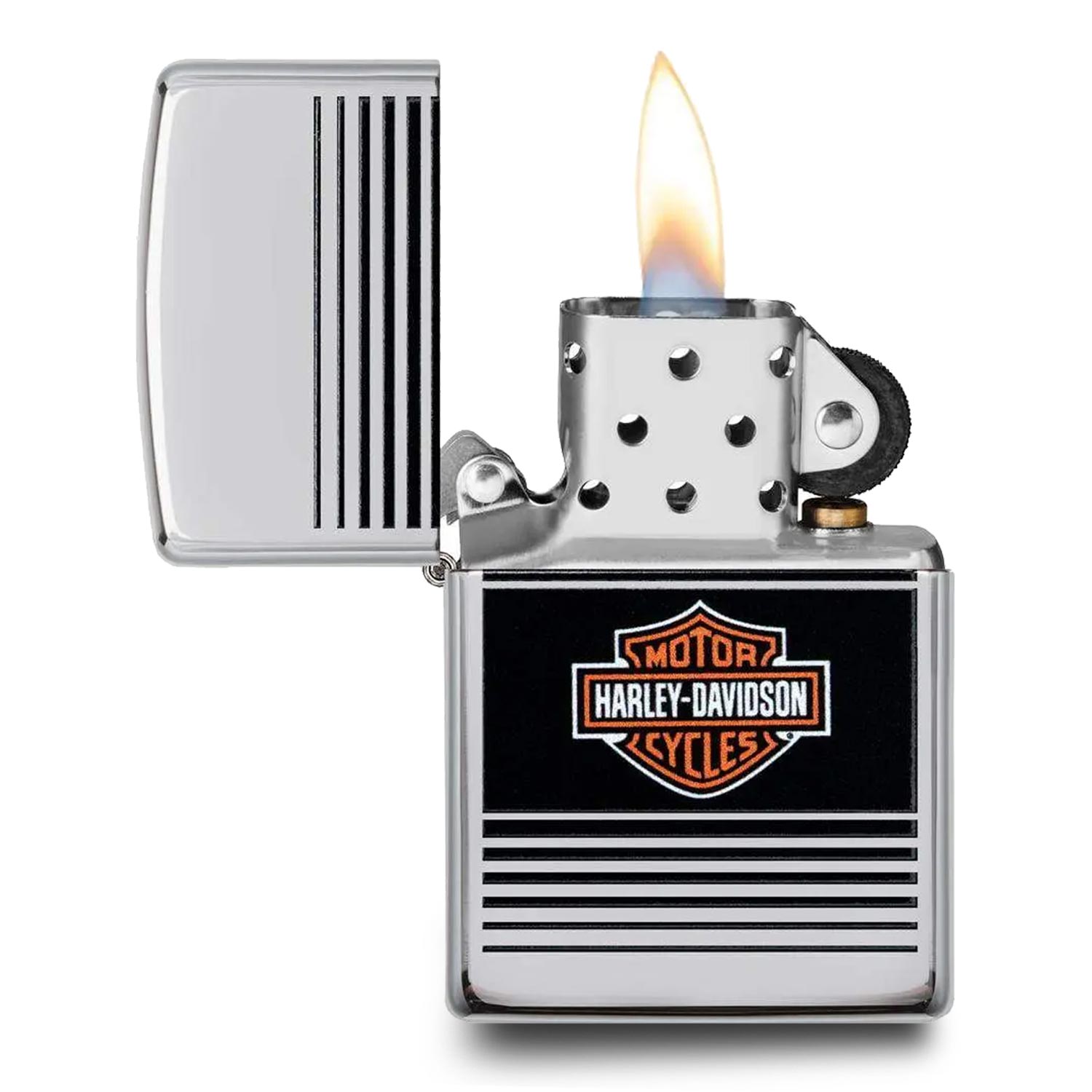 ENCENDEDOR ZIPPO HARLEY-DAVIDSON HIGH POLISH CHROME – SKU ZP49064