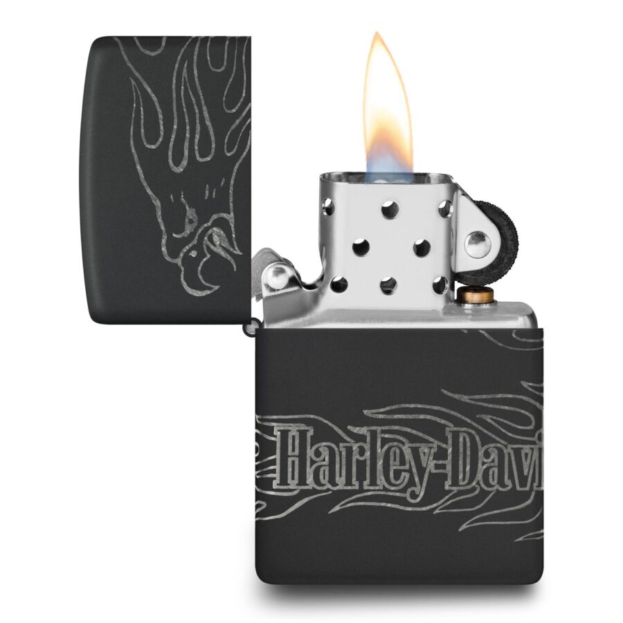 ENCENDEDOR ZIPPO HARLEY-DAVIDSON MATTE WITH CHROME – SKU ZP46310