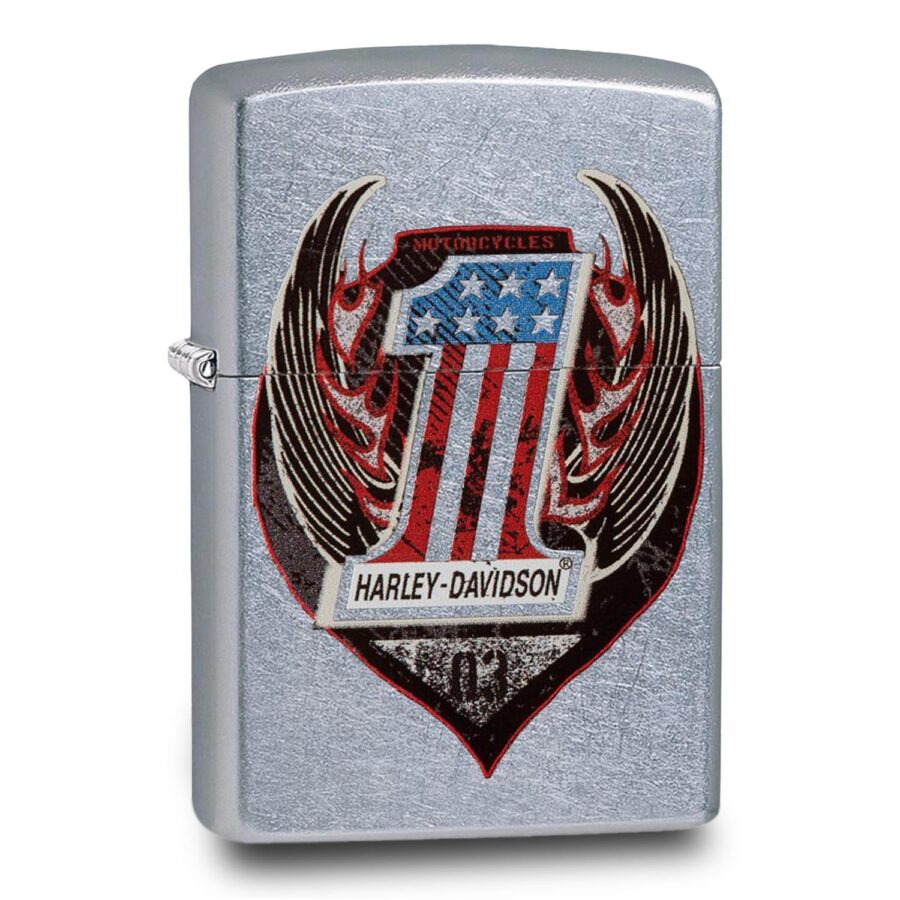 ENCENDEDOR ZIPPO HARLEY-DAVIDSON STREET CHROME – SKU ZP29347
