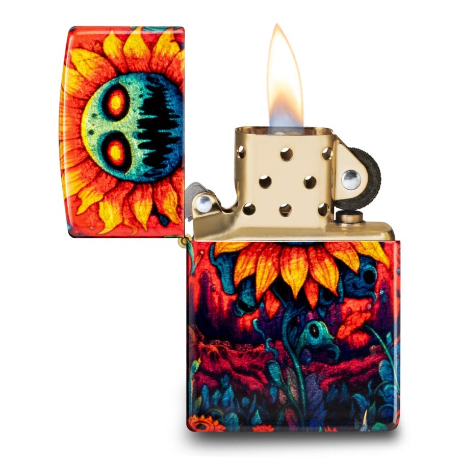 ENCENDEDOR ZIPPO MONSTER FLOWER DESIGN – SKU ZP46267