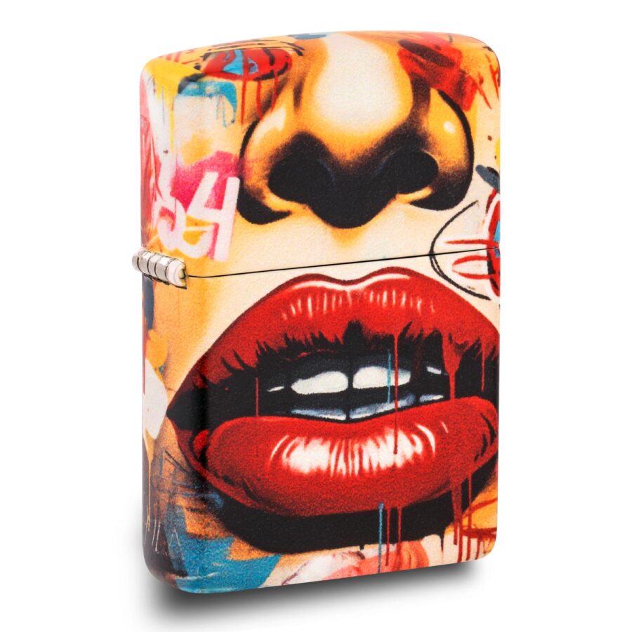 ENCENDEDOR ZIPPO STREET ART FACE DESIGN – SKU ZP46257