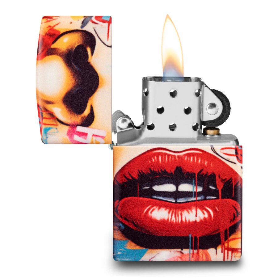 ENCENDEDOR ZIPPO STREET ART FACE DESIGN – SKU ZP46257