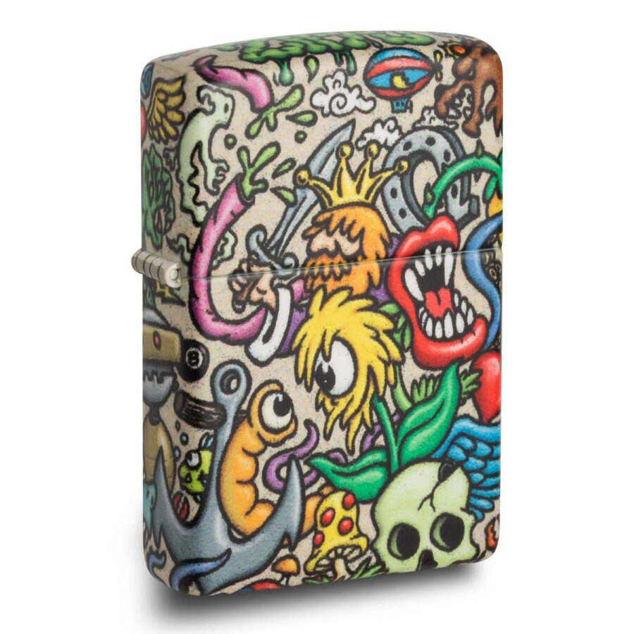 ENCENDEDOR ZIPPO TATTOO THEME DESIGN – SKU ZP48394