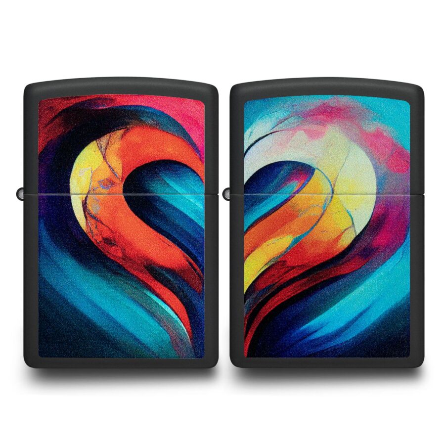 SET DE ENCENDEDORES ZIPPO HEART SET DESIGN – SKU ZP46154
